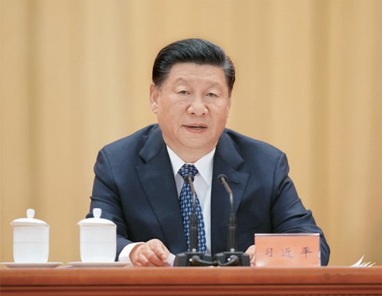 2021年5月28日，中國科學(xué)院第二十次院士大會、中國工程院第十五次院士大會和中國科學(xué)技術(shù)協(xié)會第十次全國代表大會在北京人民大會堂隆重召開。中共中央總書記、國家主席、中央軍委主席習(xí)近平出席大會并發(fā)表重要講話。 新華社記者 李響/攝